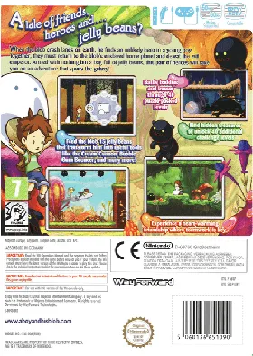 A Boy and His Blob box cover back